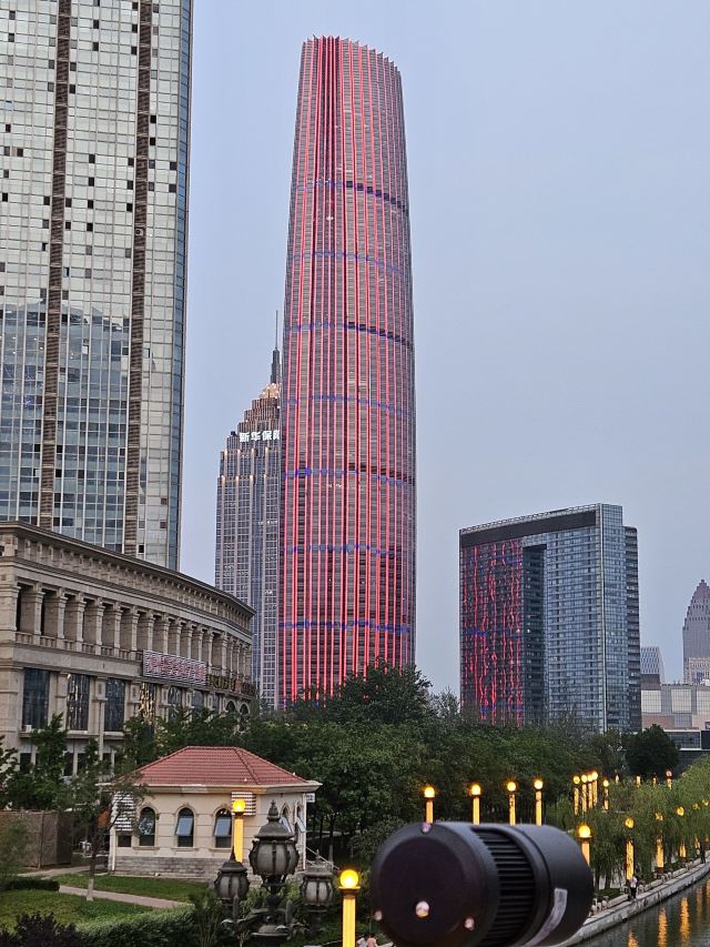 双层敞篷观光巴士天津之眼始发站旅行图片 2