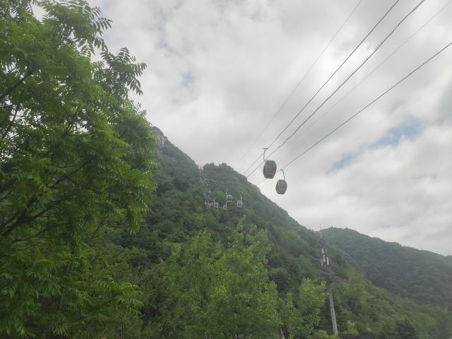 天台国家森林公园天台山索道旅行图片 2
