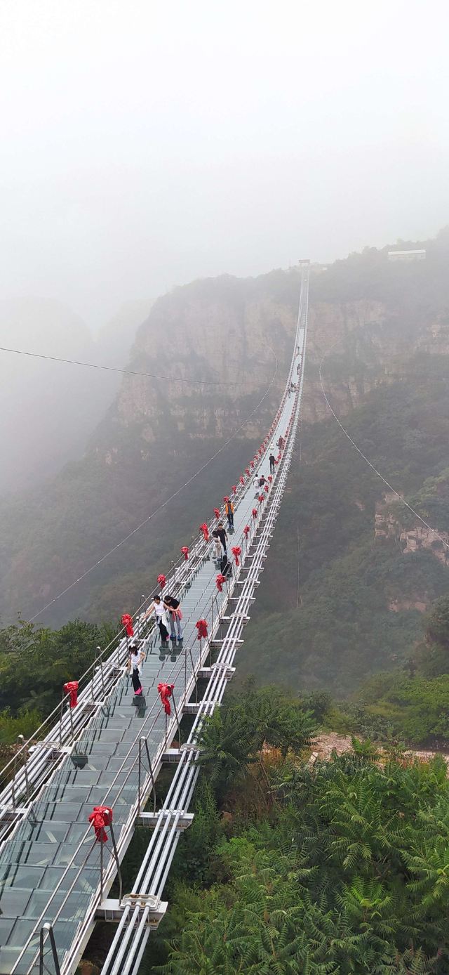 平山红崖谷景区旅行图片 1