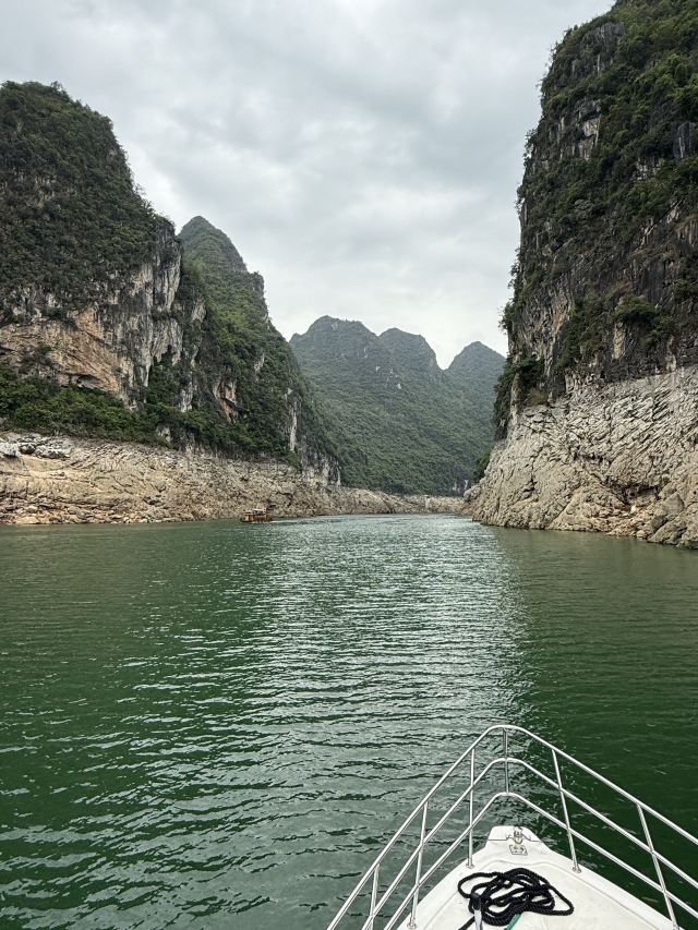 万峰湖红椿船舶旅游乘船区旅行图片 7