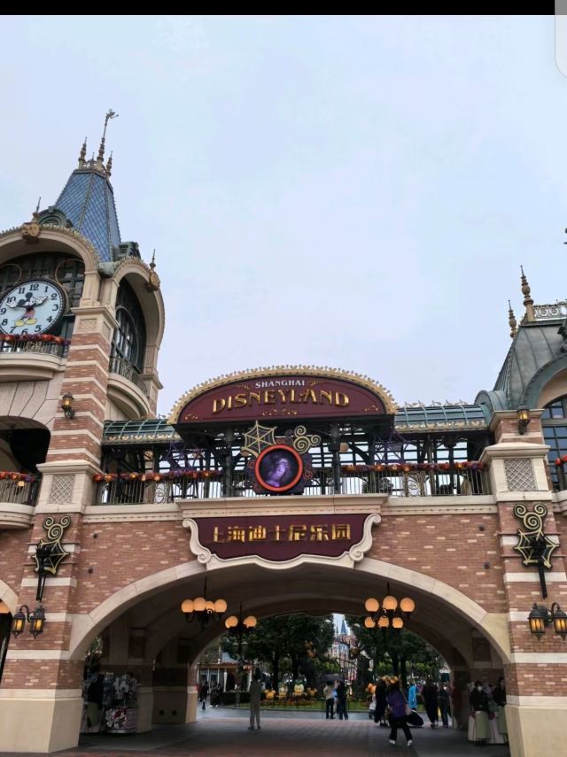 迪士尼小镇钟楼旅行图片 2
