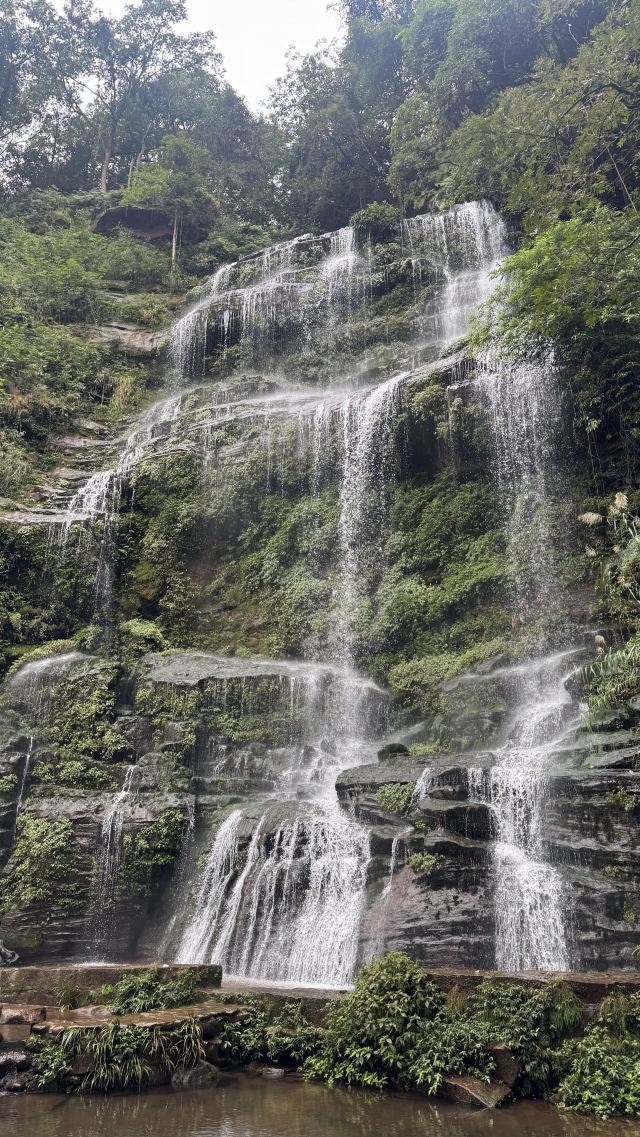 成都天台山旅游景区旅行图片 1