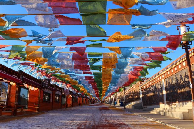 马蹄寺北寺石窟旅行图片 1