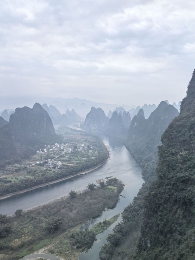 千里江山图大型水墨画打卡地旅行图片 2