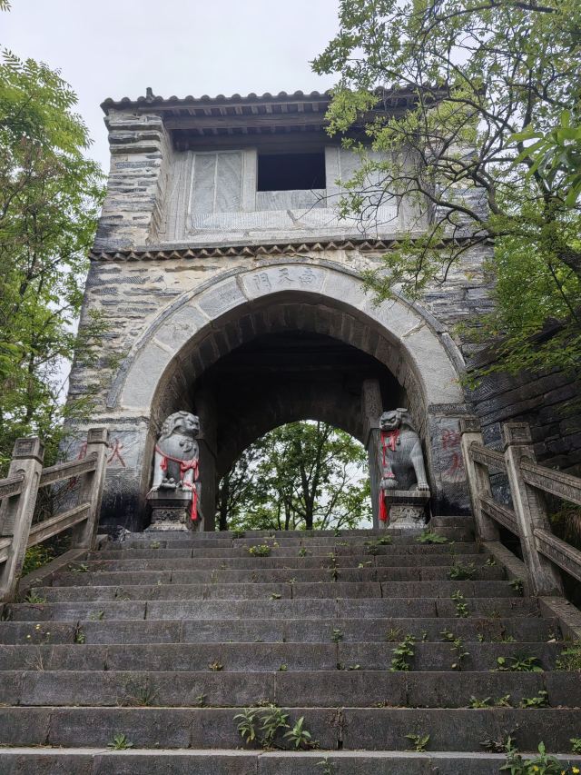 天台国家森林公园天台山索道旅行图片 8