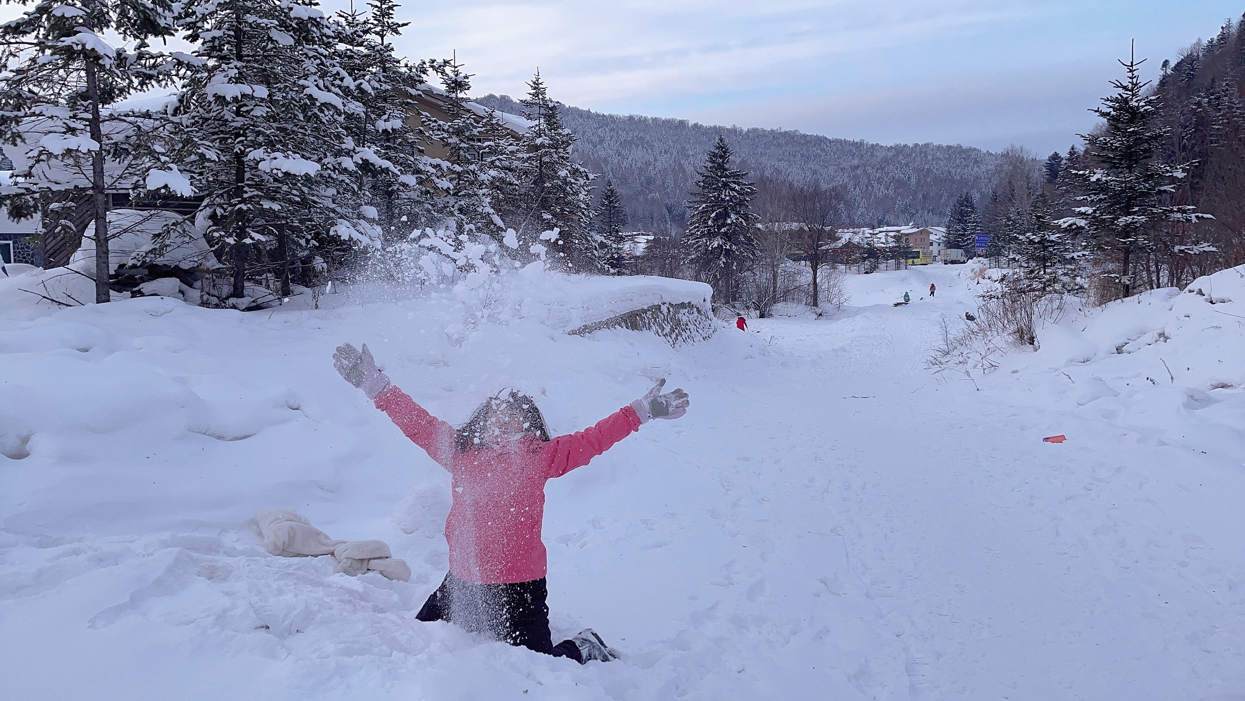 China Snow Town