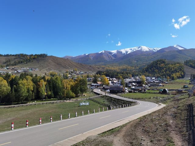 白哈巴西北第一村-石碑旅行图片 2