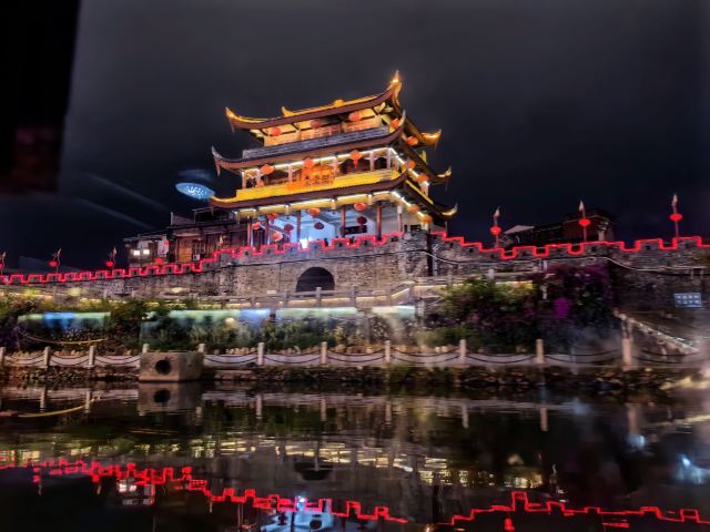 夜游汀江旅行图片 2