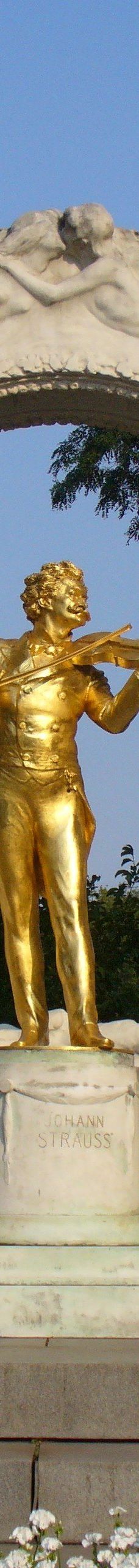 约翰施特劳斯雕像-维也纳