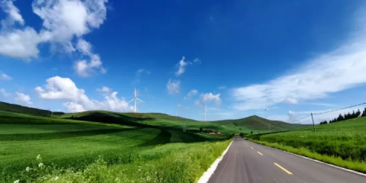 沽源草原天路起點