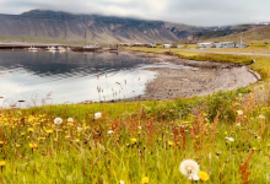 Grundarfjörður harbour view and Kirkufjell景点图片