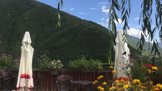 馬爾康柯盤天街觀景平台