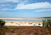 Lagoa de Albufeira Beach景点图片