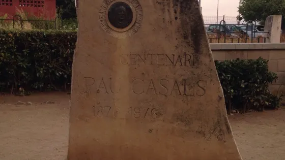 Monumento Centenario Pau Casals