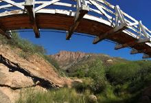 Suspension Bridge over Queen Creek景点图片