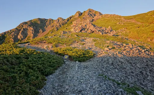 農鳥岳