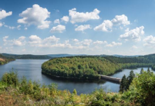 Talsperrenblick auf Vorsperre Schönheiderhammer景点图片