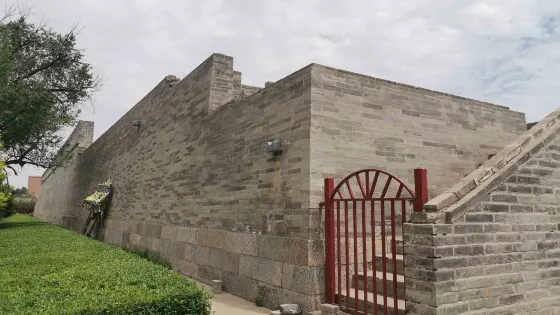 驛站堡牆遺址