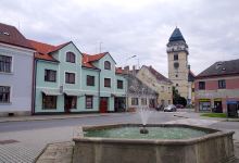 Dačice, kašna na Havlíčkově náměstí景点图片