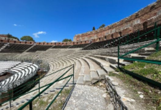 陶尔米纳古代剧场景点图片