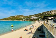 Spiaggia libera Baja Sardinia景点图片
