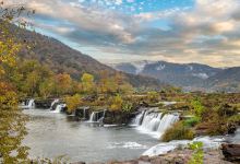 Sandstone Falls Overlook.景点图片