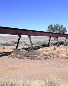Oodnadatta Track to Mount Dare 4wd Track Start 4wd-Tieyon