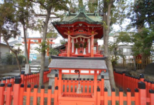 関守稲荷神社景点图片