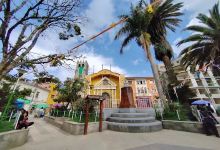 Plaza principal de Coroico景点图片