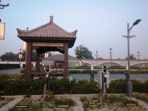 赵州桥景区-古桥亭