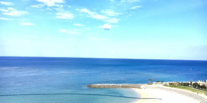 北谷公園落日海灘