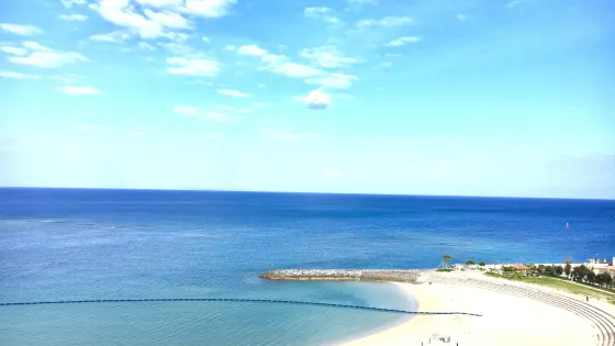 北谷公園落日海灘