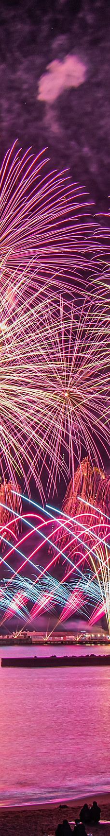 热海海上花火大会-热海市