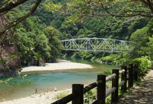 Nanki Kumano Geopark Monolith of Kozagawa River景点图片