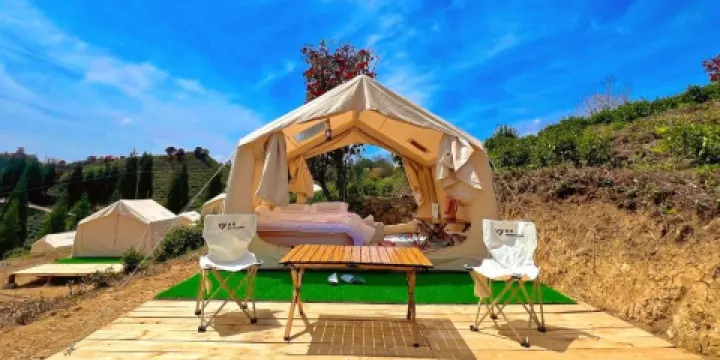 百里杜鵑金坡雲舍露營基地