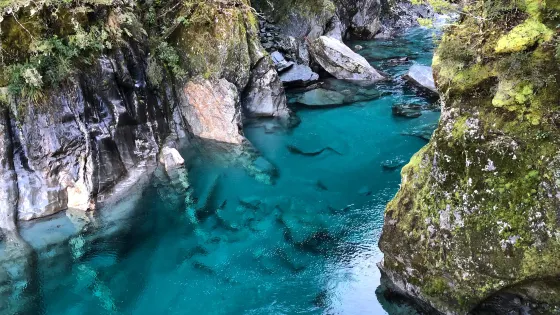 Blue Pools Track