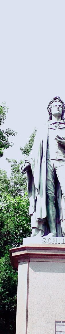 席勒雕像-法兰克福