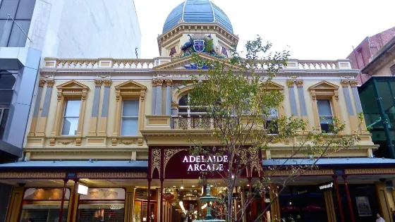 The Rundle Mall Fountain