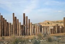 Desert camp gate景点图片