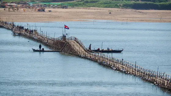 Ko Paen Bamboo Bridge