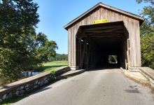 Hunsecker Mill Covered Bridge景点图片