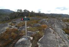 Glacial Potholes at Rullestad Gorge景点图片