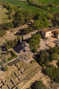 Iberian town of Ullastret-赫罗纳省