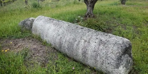 Nucleo de seis menires, na Herdade dos Perdigoes