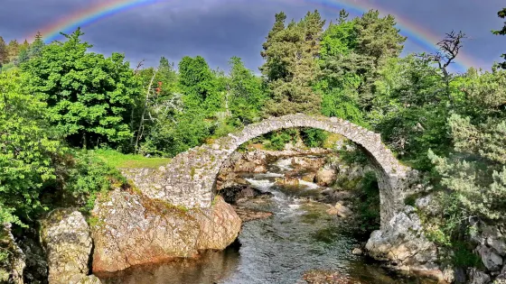 The Old Packhorse Bridge