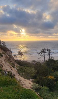 Oregon Coast Beach-纽波特