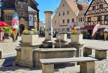 Brunnen auf dem Marktplatz景点图片