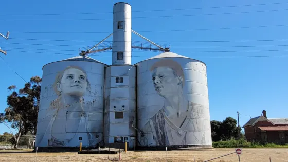 Rupanyup Silo Art