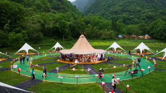 鎮坪縣五眼泉零碳康養度假基地