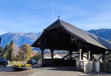 Pont couvert sur La Vièze景点图片